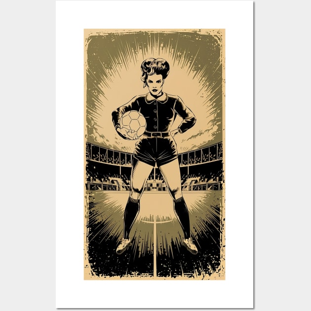 Womens Soccer Wall Art by Hunter_c4 "Click here to uncover more designs"